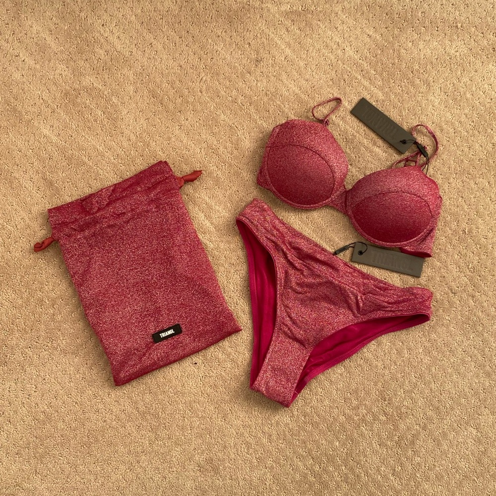 Sparkle-y Triangl bikini